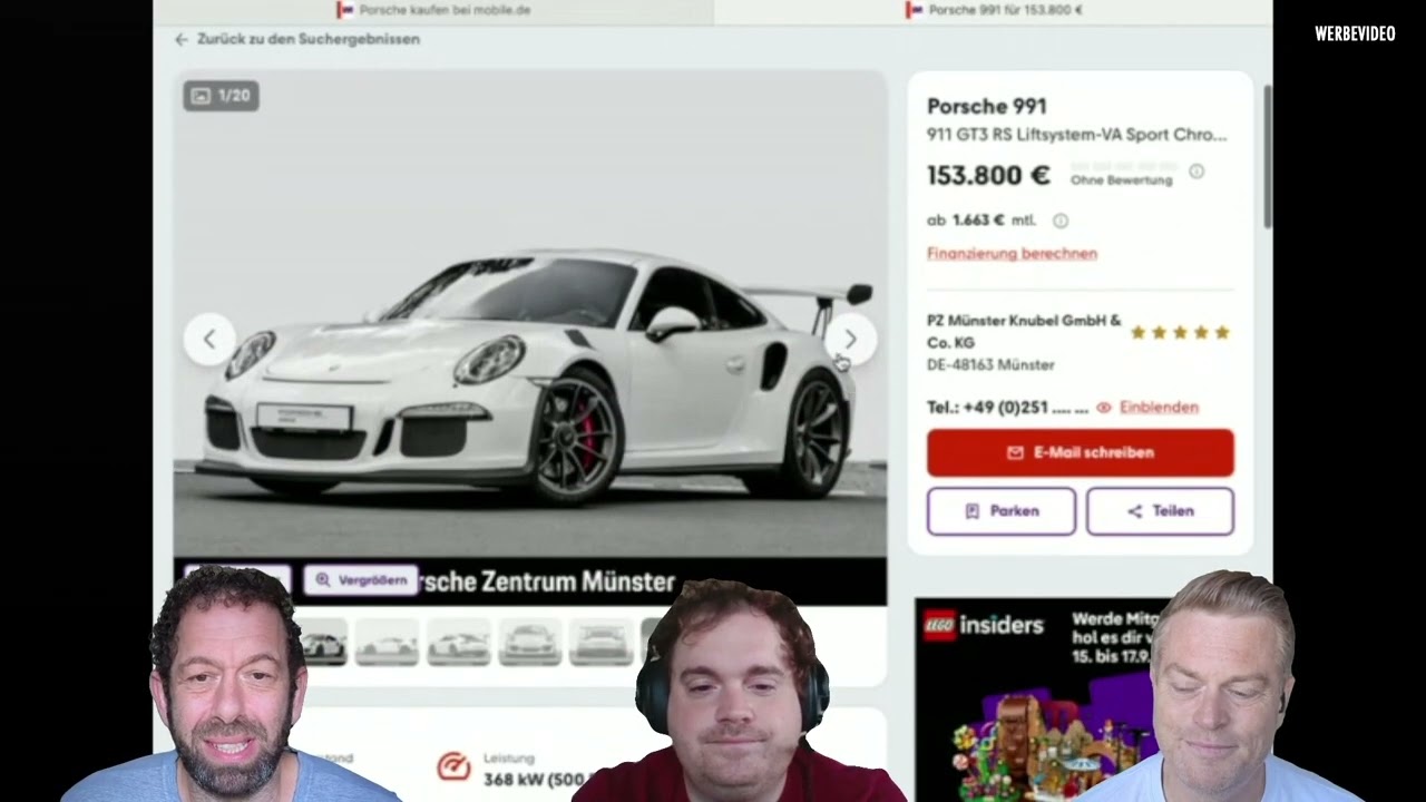 PFF Sonntagsrunde #28: Welchen Porsche würden wir für 300.000 € kaufen? Die Challenge!