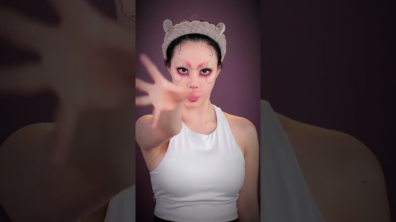 賽博兔的快樂來源于敵人中彈倒地的聲音#賽博朋克#cosplay #shorts #是初九啊