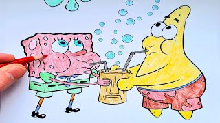 Spongebob Squarepants and Patrick are Painted the WRONG Colors! |ASMR