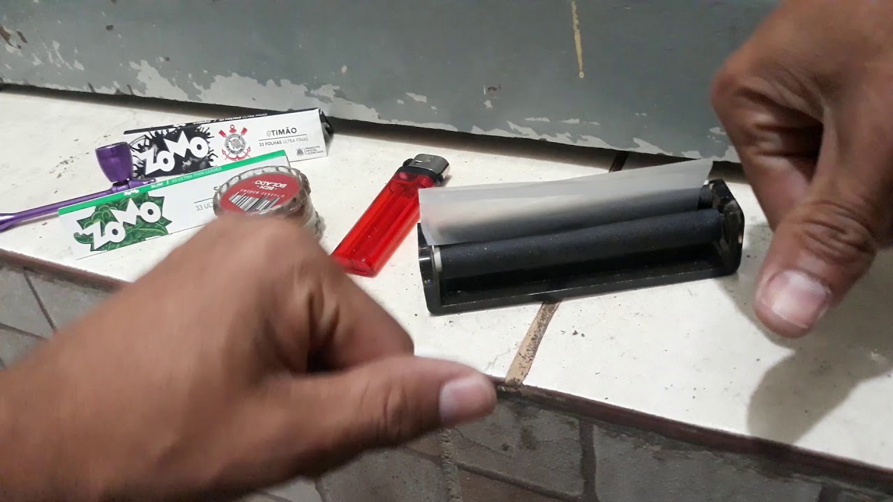 Como enrrolar  com bolador