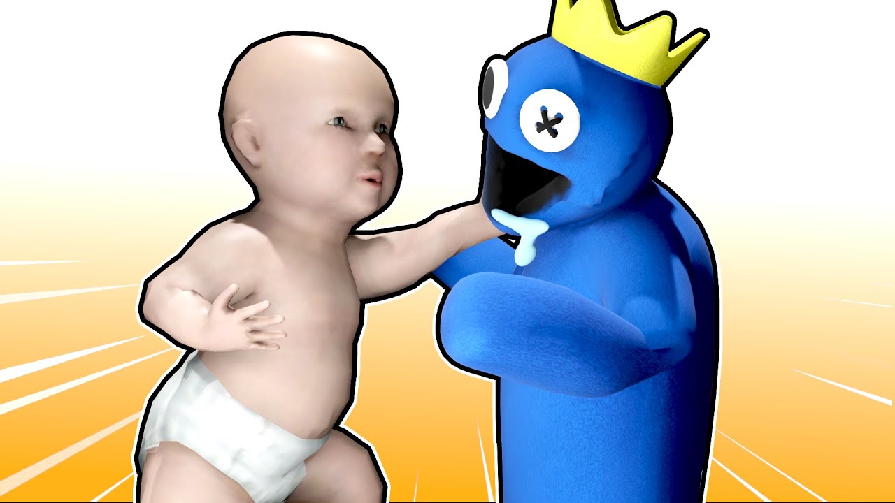 My Baby Beat Up a REAL RAINBOW FRIEND! YouTube