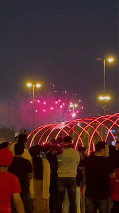 Bahrain national day fireworks 💥
