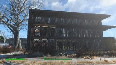 Fallout 4 Sanctuary Hill  Base Work in Progress