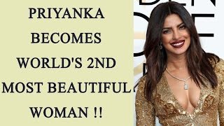 Priyanka Chopra Becomes Worlds 2Nd Most Beautiful Woman After Beyonce Filmibeat