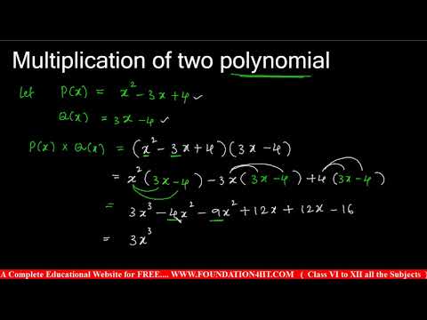 Multiplication of two polynomial