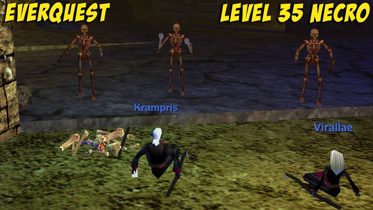 Everquest p99 35 Necro Splitpaw (GREEN) YouTube
