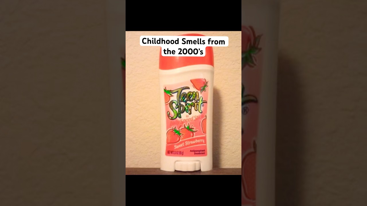 Childhood smells from the 2000’s 