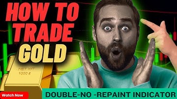 How to Trade Gold - Using Double Non-Repaint Indicator! Made $3,100 Today! xauusdlive