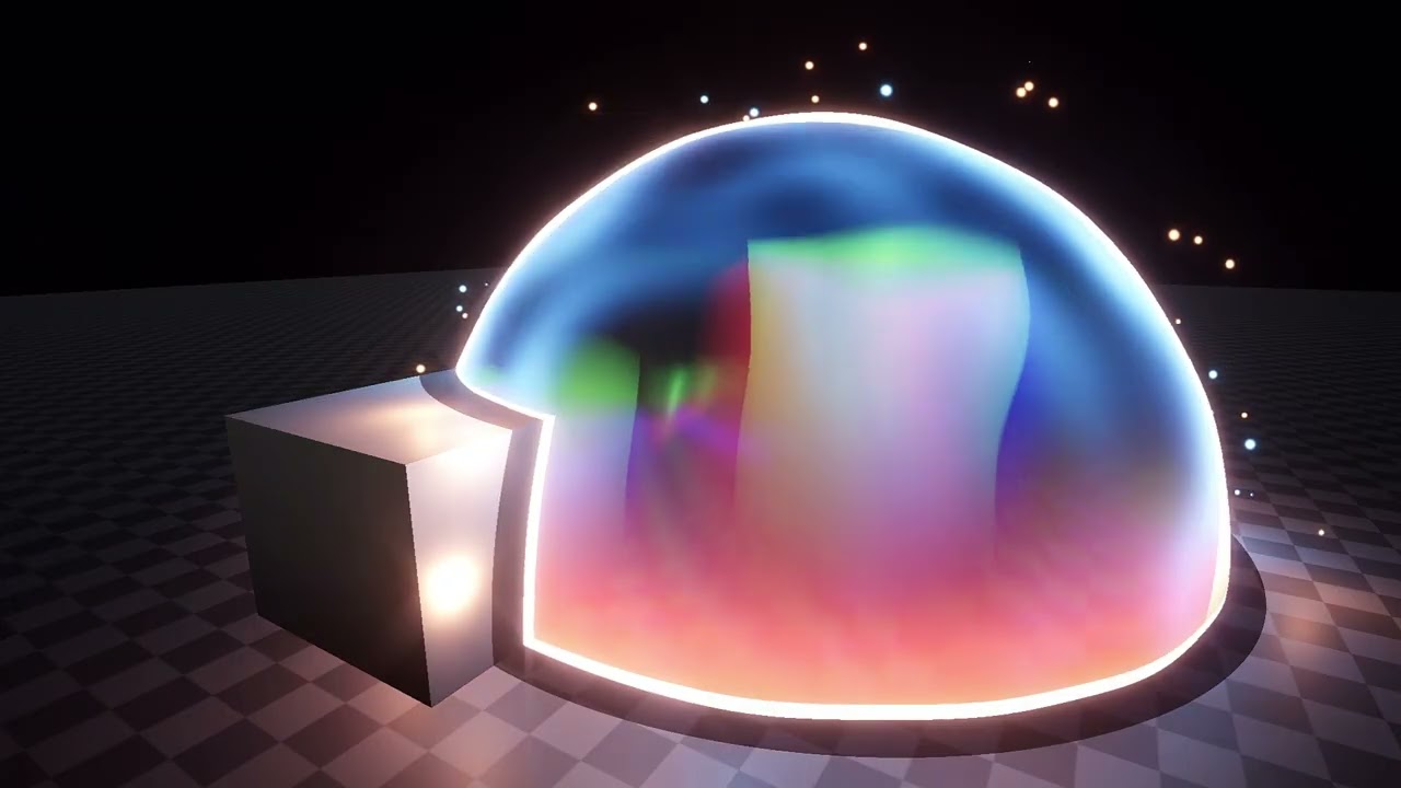 Chromatic Gummy Shield Game VFX