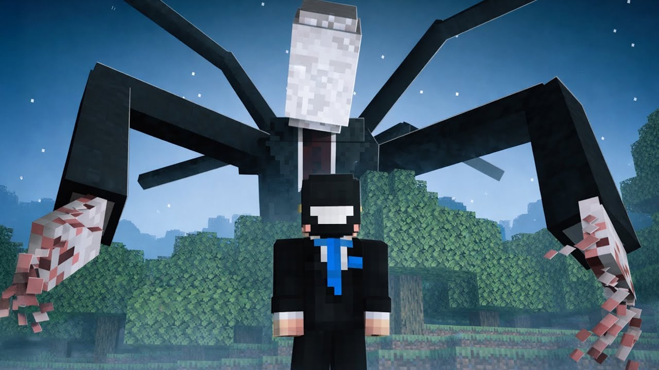 SLENDERMAN ne VANEAZA pe Minecraft...