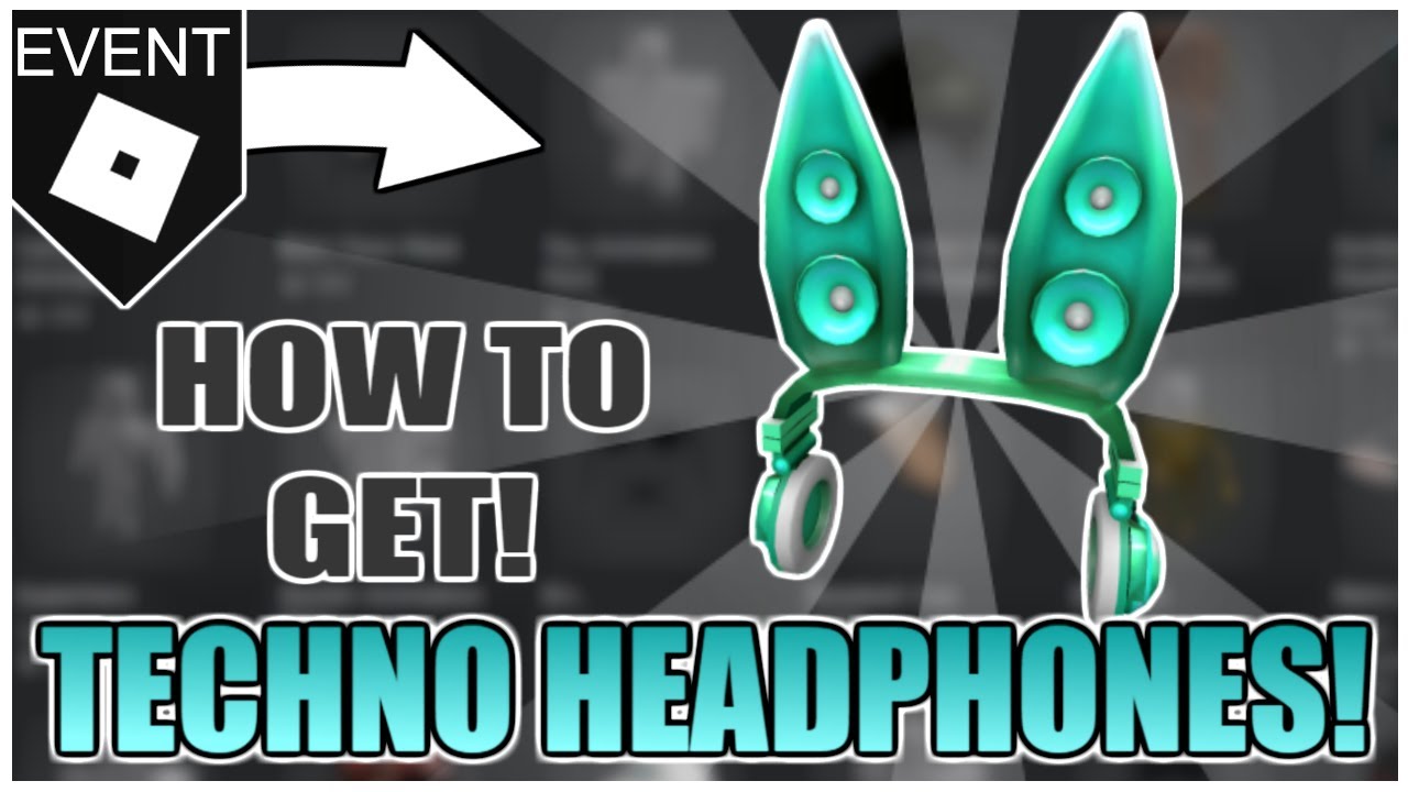 MAY* ROBLOX PROMO CODES, THE TEAL TECHNO RABBIT HEADPHONES