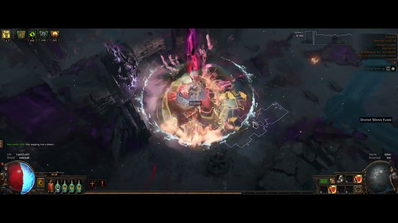 [3.27] Proof of Concept - Shield Shatter - Kitava + First Map - YouTube