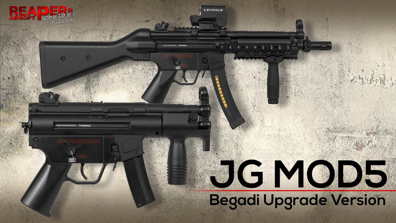 [Review] JG MOD5 K & RAS (MP5K, MP5 A4, S-AEG, Begadi Upgrade, Jing ...