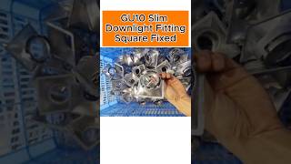 GU10/MR16 Deep Recessed Slim Trim Downlight Fitting /frame OEM Processing #gu10frame #oemfactory
