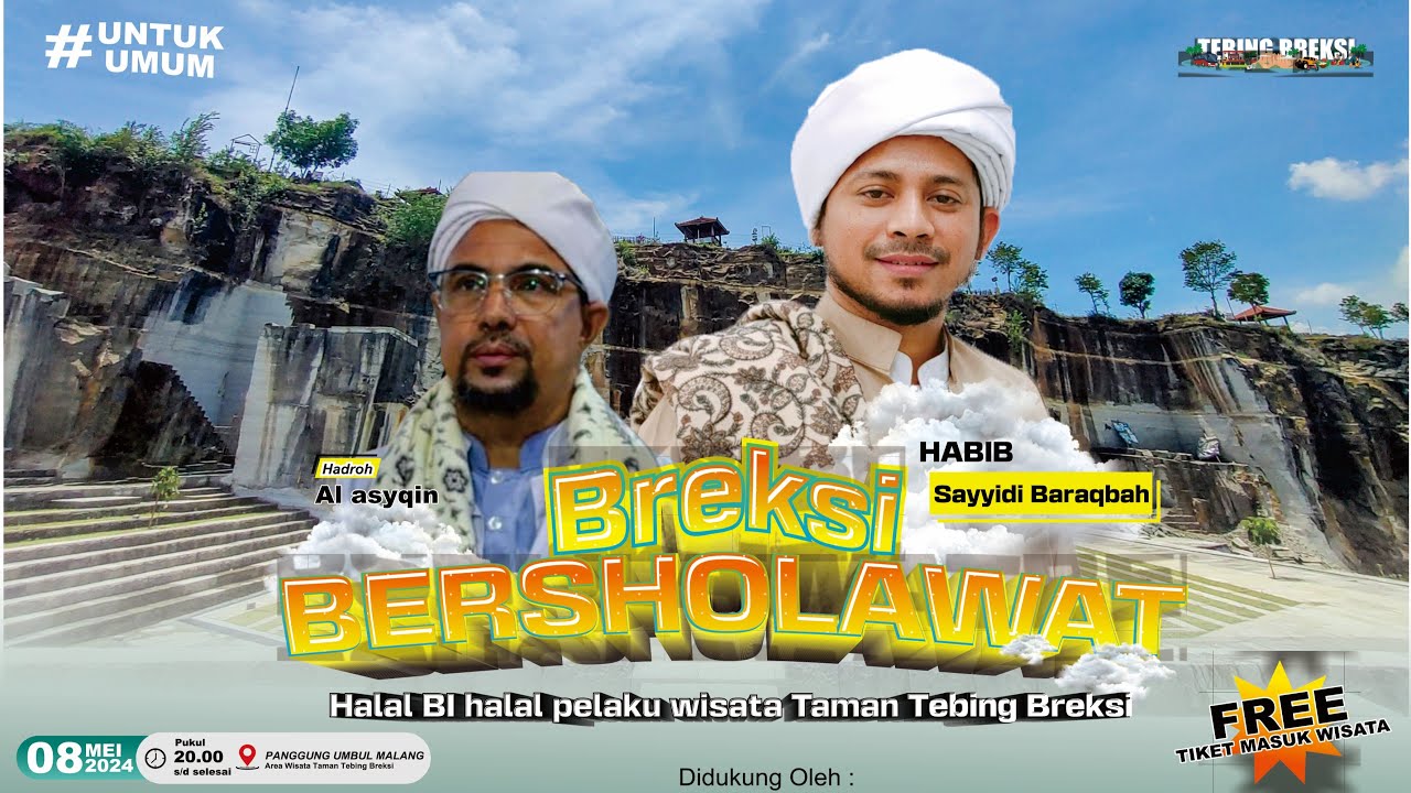 LIVE BREKSI BERSHOLAWAT BERSAMA HABIB SAYYIDI BARAQBAH