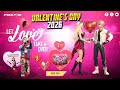 Valentine Event Free Fire 😮💥 | lol emote, rose emote | free fire new event | ff new event