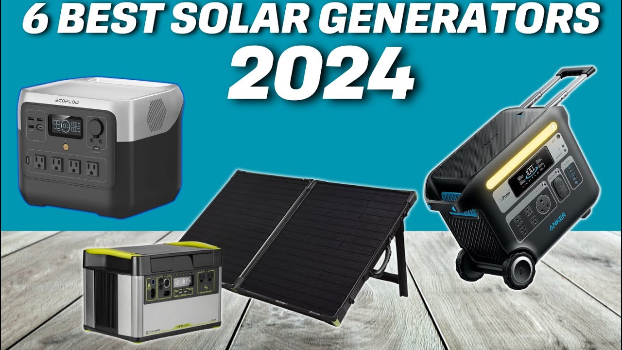 6 Best Solar Generators 2024 Top Solar Generator Reviews 6 Best