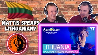 EUROVISION LITHUANIA *Reaction* Silvester Belt - "Luktelk" National Final Performance