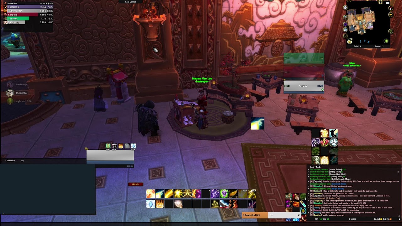 Wow Mists of Pandaria - Raid Night - HoF W/ OGG - Grobb
