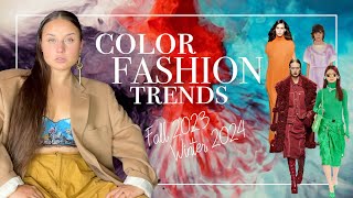 Color Fashion Trends Fall 2023/ Winter 2024 Runway Highlights and Styling Ideas