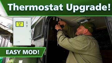 Thermostat Upgrade for Campers | LuxPro Digital 2 wire heat only