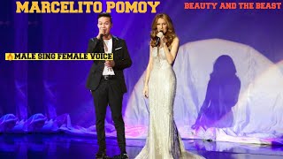 🔴 MARCELITO POMOY &quot;BEAUTY AND THE BEAST &quot; CELINE DION ,PEABO BRYSON LIVE MP STUDIO