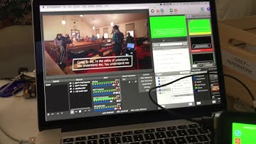 NDI Protocol | OBS inputs from Premiere Pro and ProPresenter6