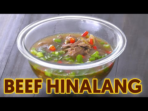 Video: Maanghang Na Sopas Na Baka