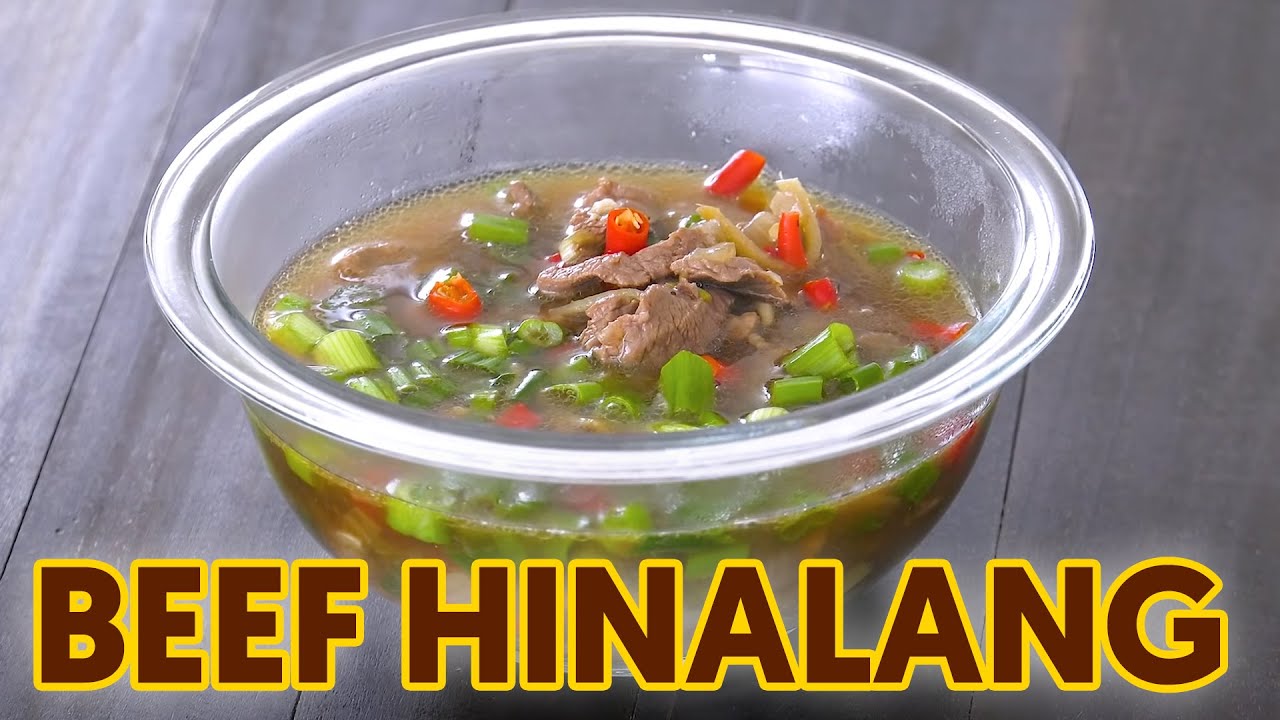 Beef Hinalang (Halang-Halang) | Panlasang Pinoy