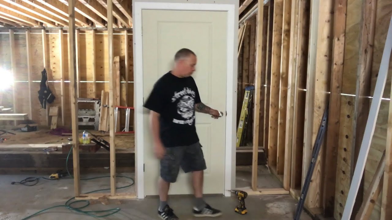 How To Hang A Prehung Split Jamb Door Part 2 YouTube How To Hang A Prehung Split Jamb Door Part 2 YouTube