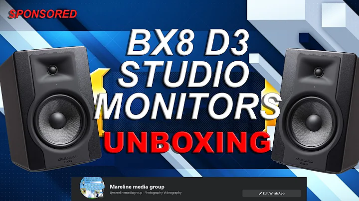 Executive Producer @Marelinemediagroupunboxing BX8 D3 Studio Monitos