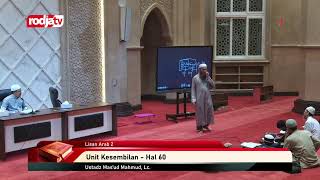 [LIVE] Ustadz Mas'ud Mahmud, Lc - Lisan Arab 2