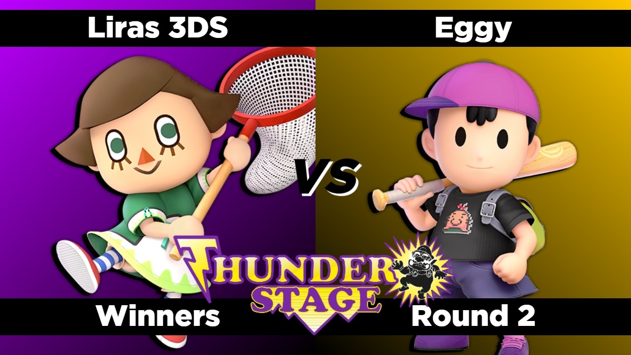 TS 88 - Liras 3DS (Villager) Vs. Eggy (Ness) Smash Ultimate - SSBU