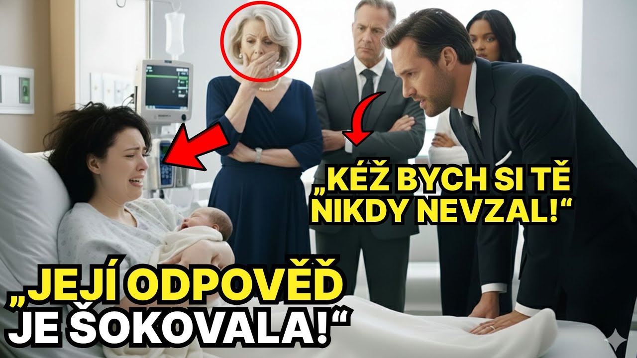 Hned Poté, Co Porodila, Její Miliardářský Manžel Zašeptal: 