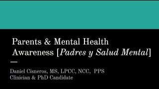 Let's Talk Wellness (Parent/Guardian Session)