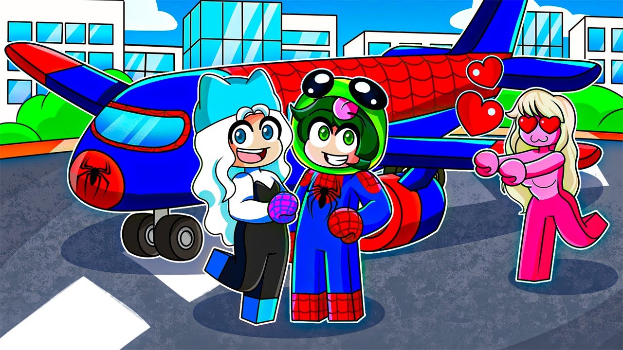 Rizzing Girls With The New $50,000,000 SPIDERMAN JET In Roblox Driving Empire!