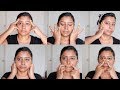 Antiaging Face Massage Techniques To Reduce Forehead wrinkles,Double Chin and Sugging Cheeks