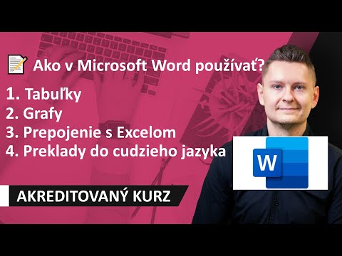 Ako v Microsoft Word používať - Tabuľky, Prepojenie s MS Excelom, Preklady do Cudzieho Jazyka 📝