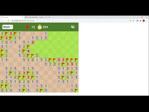 PB Google Minesweeper Web Medium 34s