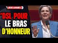 SANDRINE ROUSSEAU FAIT UN BRAS D'HONNEUR AU RN: ELLE SE PREND UN CARTON ROUGE