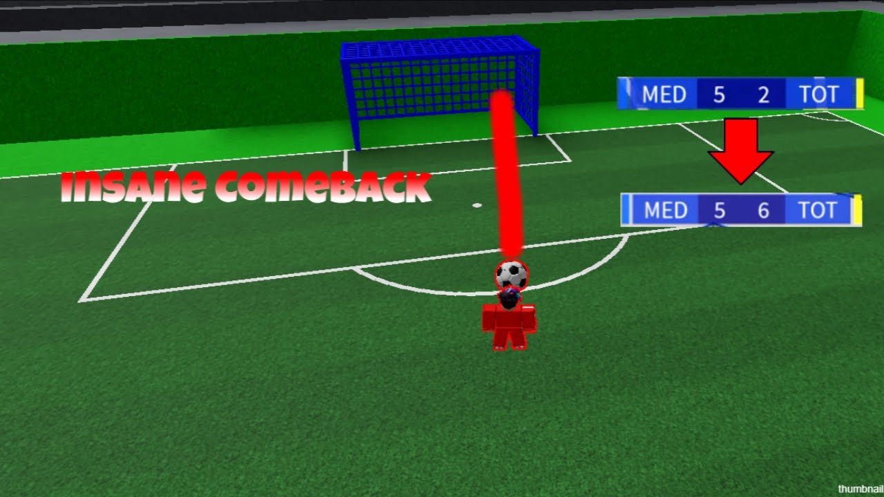 INSANE COMEBACK IN ROBLOX TOUCH FOOTBALL! - YouTube