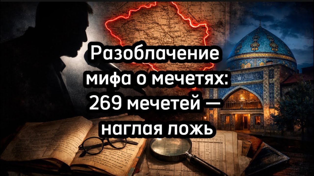Разоблачение мифа о мечетях: 269 мечетей — наглая ложь