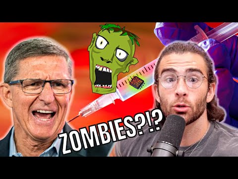 Thumbnail for Is the Covid vaccine turning people into zombies?!? | HasanAbi Reacts