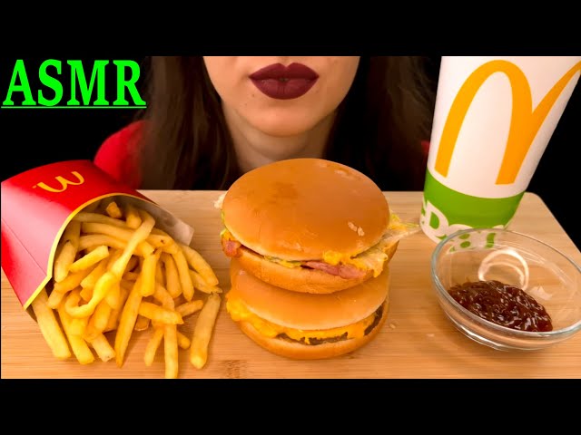 ASMR | Eating McDonalds With YOU | EATING SOUNDS | No Talking | Lady M. ASMR
