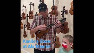 Kanile’a has some special exclusive ukuleles at their new Ala Moana store!