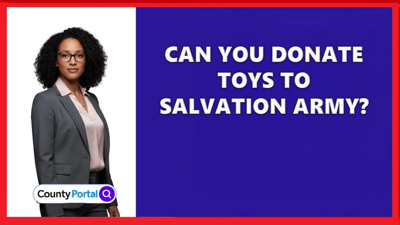 Can You Donate Toys To Salvation Army?