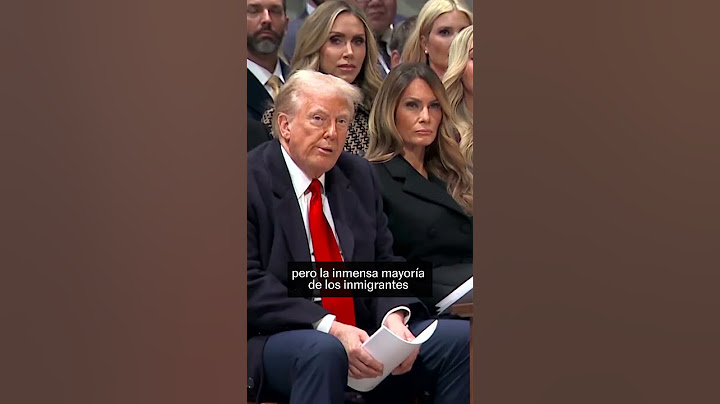 MARIAN EDGAR BUDDE: "Le pido piedad presidente" en discurso hacia DONALD TRUMP | EL PAÍS