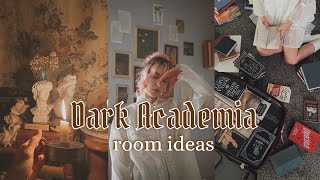 Dark Academia Aesthetic Dorm Room Decor to Shop on a Budget