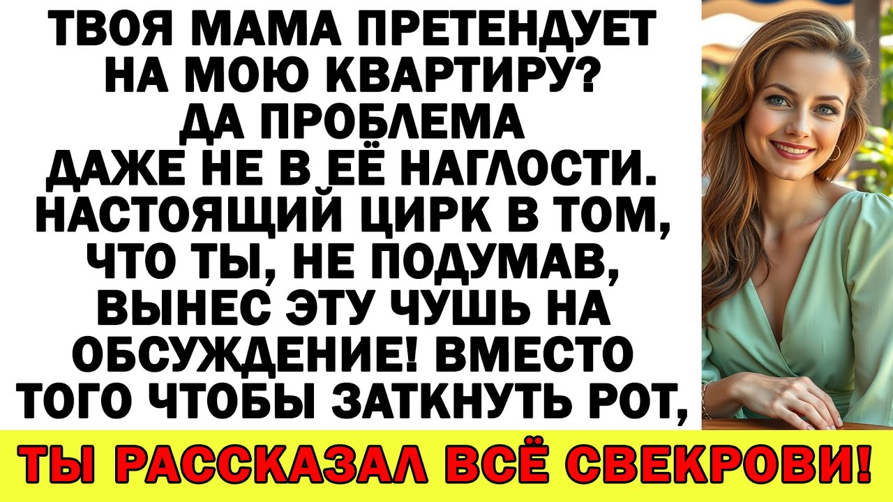 Свекровь требует часть квартиры? Пусть сыну сначала комнату найдёт!