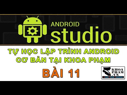 Bài 11: Khái Niệm Function - Học Lập Trình Android Cơ Bản Tại Khoa Phạm